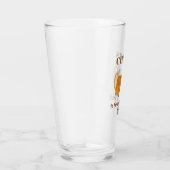 Verre Fête des pères Papa Meilleur Jamais Monogram Beer (Droite)