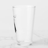 Verre Fête des pères Tabby Argent (Gauche)