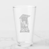 Verre Fêtes de fin d'études (Dos)