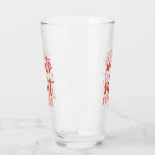 Verre Fêtes de Noël amusantes et mignonnes Mère de nuit (Gauche)