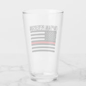 Verre Feu de pompiers personnalisé Indicateur de ligne r (Dos)