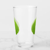 Verre Feuille d'Aspen vert #11 (Gauche)