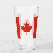 VERRE FEUILLE MAPLE DU CANADA (Devant)
