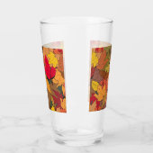 Verre Feuilles d'automne colorées (Gauche)