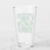 Verre Feuilles de la jungle tropicale (Dos)