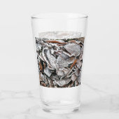 VERRE FEUILLES HIVER (Dos)