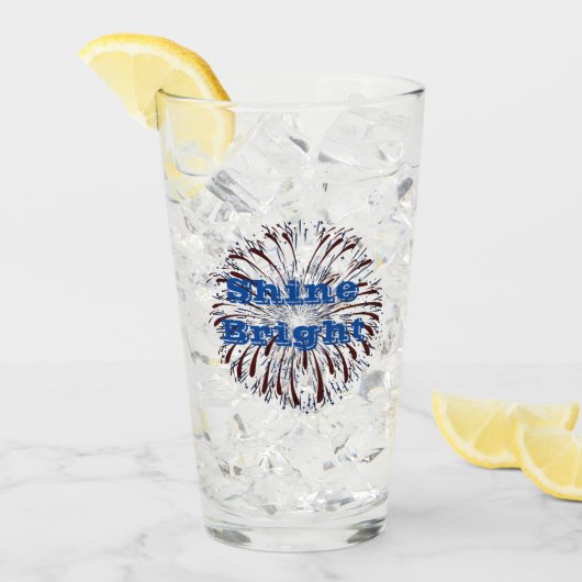 Verre Feux bleu rouge (Devant glace)