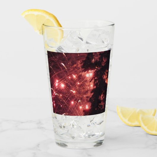Verre Feux d'artifice 3 Collins vitre (Devant glace)