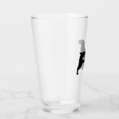 Verre Field Spaniel Silhouette Personalized Chig race (Droite)