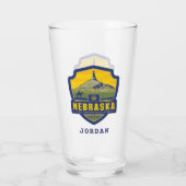 Verre Fierté de l'État | Nebraska (Dos)