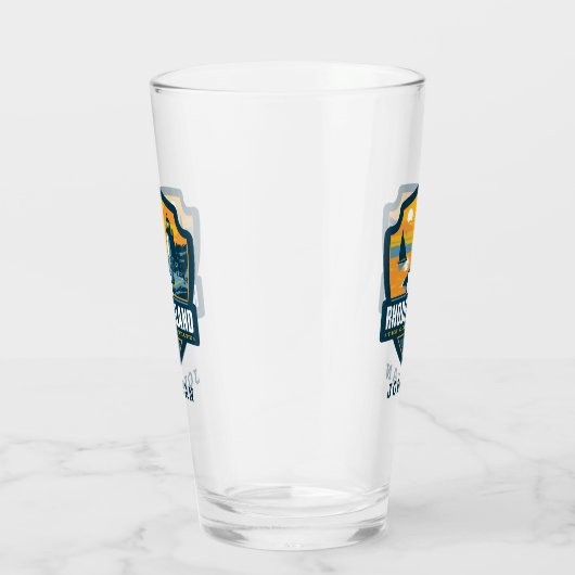 Verre Fierté de l'État | Rhode Island (Droite)