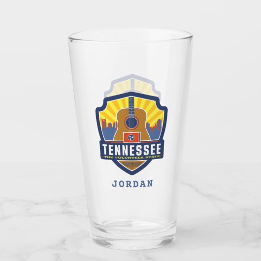 Verre Fierté de l'État | Tennessee (Devant)