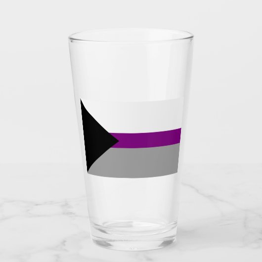 Verre Fierté demisexuelle (Devant)