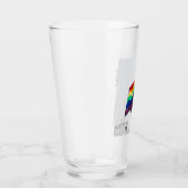 Verre Fierté drapeau arc-en-ciel (Droite)