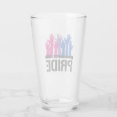 Verre Fierté ensemble bisexuelle (Dos)
