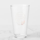 Verre Fierté et préjugé Citation III - Style mignon (Dos)