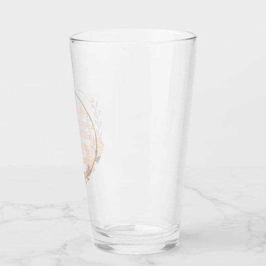 Verre Fierté et préjugé Citation III - Style mignon (Gauche)