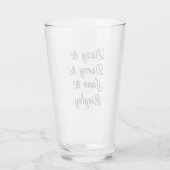 Verre Fierté et préjugés Couples I (Dos)