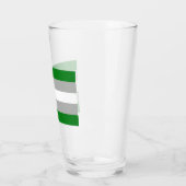 Verre Fierté grise romantique (Gauche)