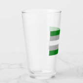 Verre Fierté grise romantique (Droite)