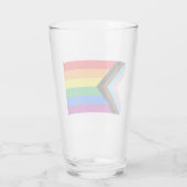 Verre FIERTÉ LGBT (Progress Pride) (Dos)