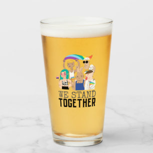 Verre Fierté LGBTQ Nous Sommes Ensemble Pour L'Unité Des
