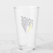 Verre Fierté non binaire éclatée (Dos)