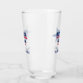 Verre Fierté patriotique Utah Personnalisée (Gauche)