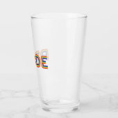 Verre Fierté| Rainbow Letters (Gauche)
