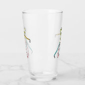 Verre Figures de danse salsa (Gauche)