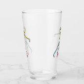 Verre Figures de danse salsa (Droite)