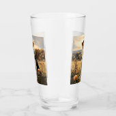 Verre Fil Cheveux Fox Terrier En Automne Campagne (Droite)