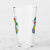 Verre Fille avec boîte cadeau de Noël (Gauche)