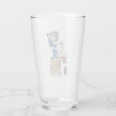 Verre Fille de voile (Dos)