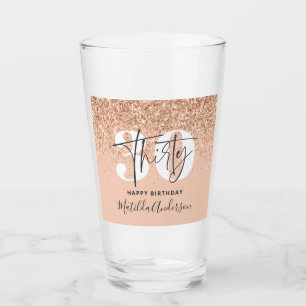 Verre Fille parties scintillant scintillante moderne 30e