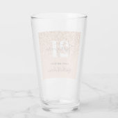 Verre Fille parties scintillant scintille moderne 21e an (Dos)