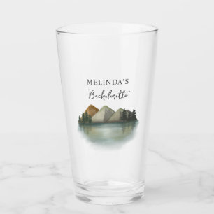 Verre Fin de semaine Rustic Mountain & Lake Bachelorette