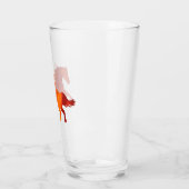 Verre Fire horse Sticker (Gauche)