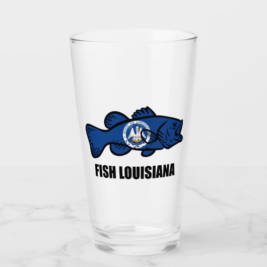 Verre Fish Louisiana (Devant)