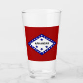 Verre Flag de l'Arkansas (Devant)