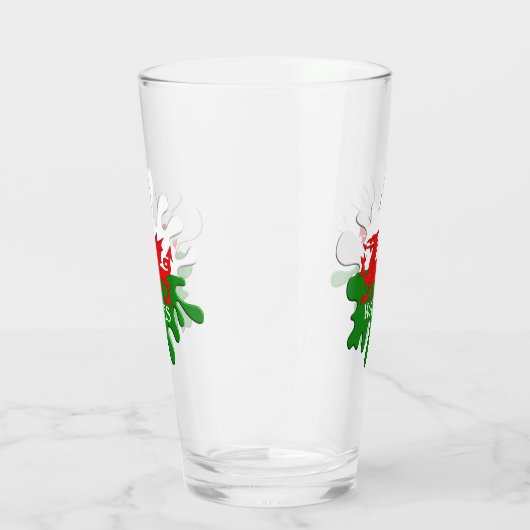 Verre Flag de Welsh (Droite)