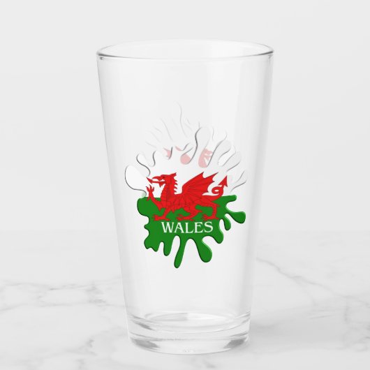 Verre Flag de Welsh (Devant)
