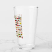 Verre Flags of the world (Gauche)