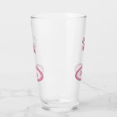 Verre Flamant rose (Gauche)