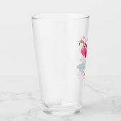 Verre Flamant rose d'équipe (Droite)