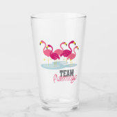 Verre Flamant rose d'équipe (Devant)