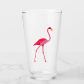 Verre Flamant rose rose (Devant)
