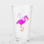 Verre Flamant rose rose (Dos)