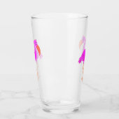 Verre Flamant rose rose (Gauche)
