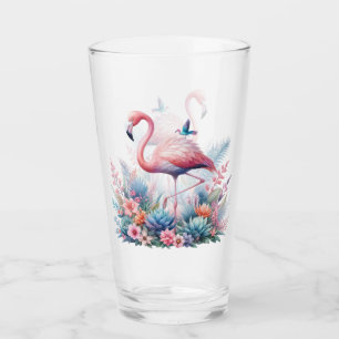 Verre Flamingo Rose Sublimation
